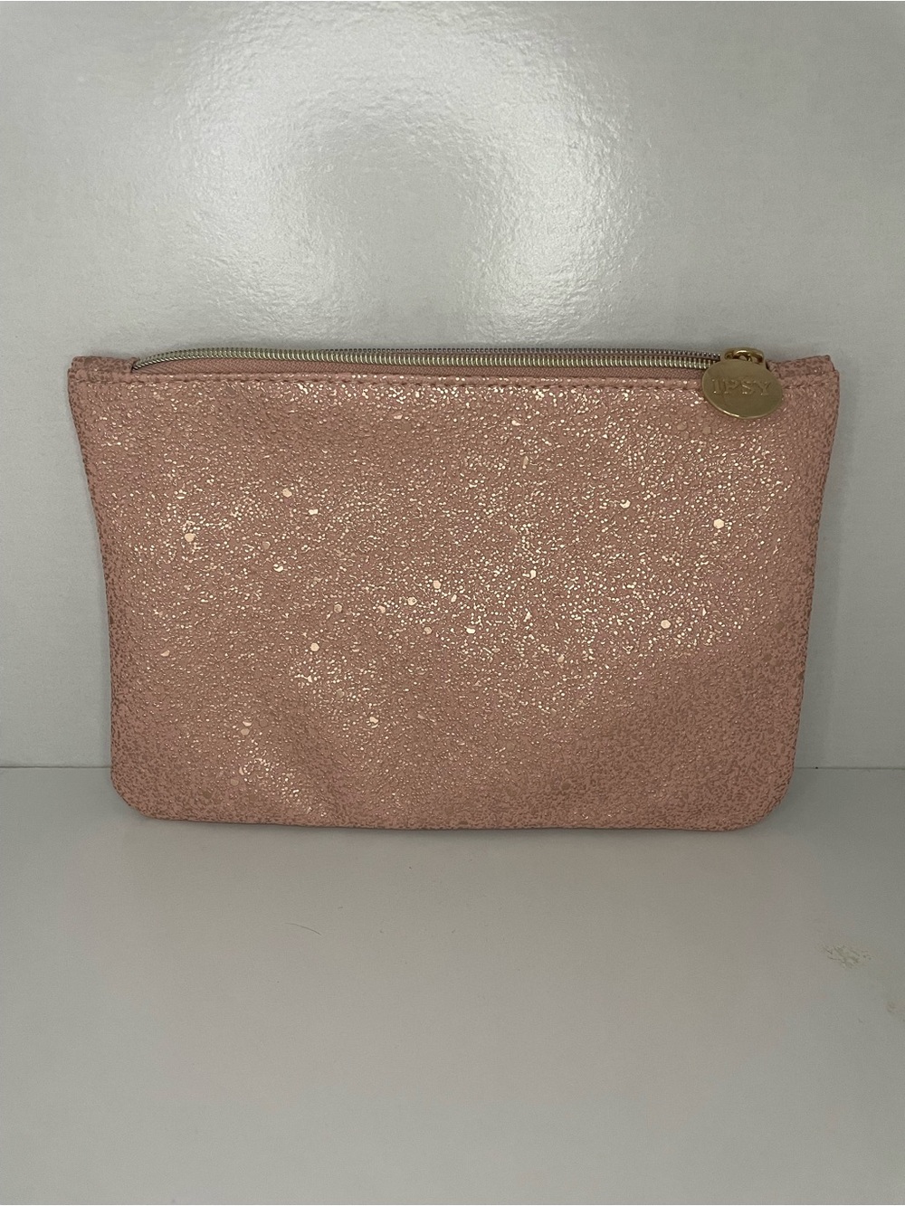Rose Gold Ipsy Makeup Bag